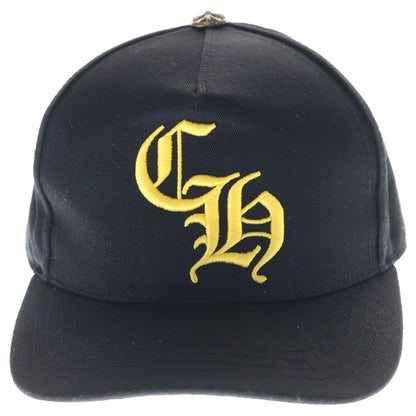 Chrome Hearts CH Hat CH Embroidery Baseball Cap Black Yellow — view 4
