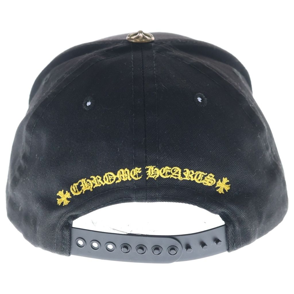 Chrome Hearts CH Hat CH Embroidery Baseball Cap Black Yellow — view 2