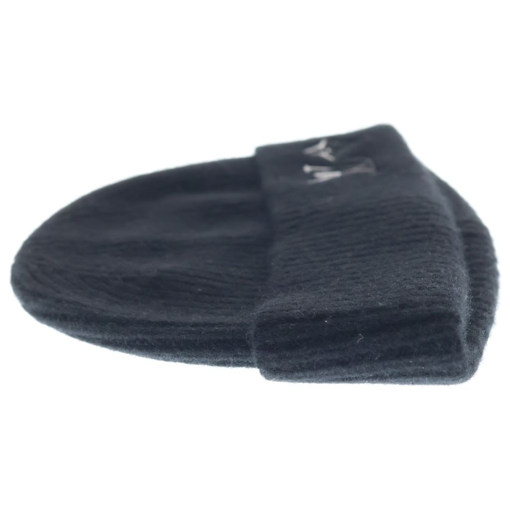Louis Vuitton Cashmere LV Dual Beanie Knit Hat Black — view 4