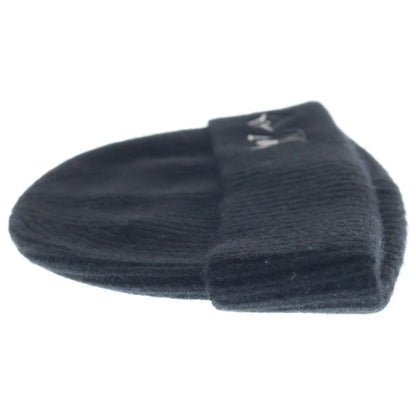 Louis Vuitton Cashmere LV Dual Beanie Knit Hat Black — view 4