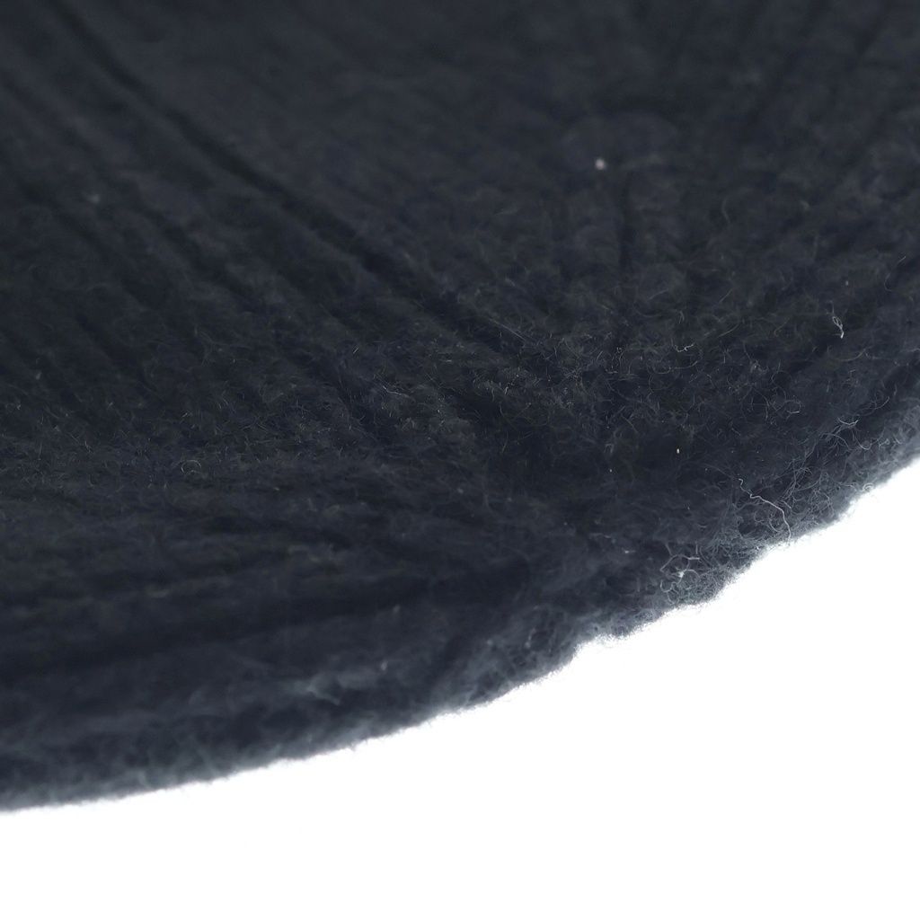 Louis Vuitton Cashmere LV Dual Beanie Knit Hat Black — view 6