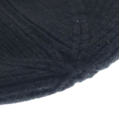 Louis Vuitton Cashmere LV Dual Beanie Knit Hat Black — view 6