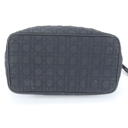 Dior Cannage Lady Dior Handbag Tote Leather Black — view 5