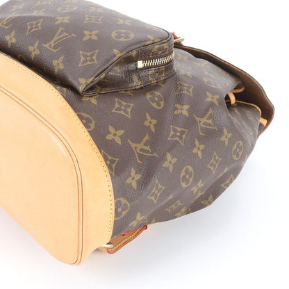 Louis Vuitton Monogram Montsouris GM Leather Backpack — view 4