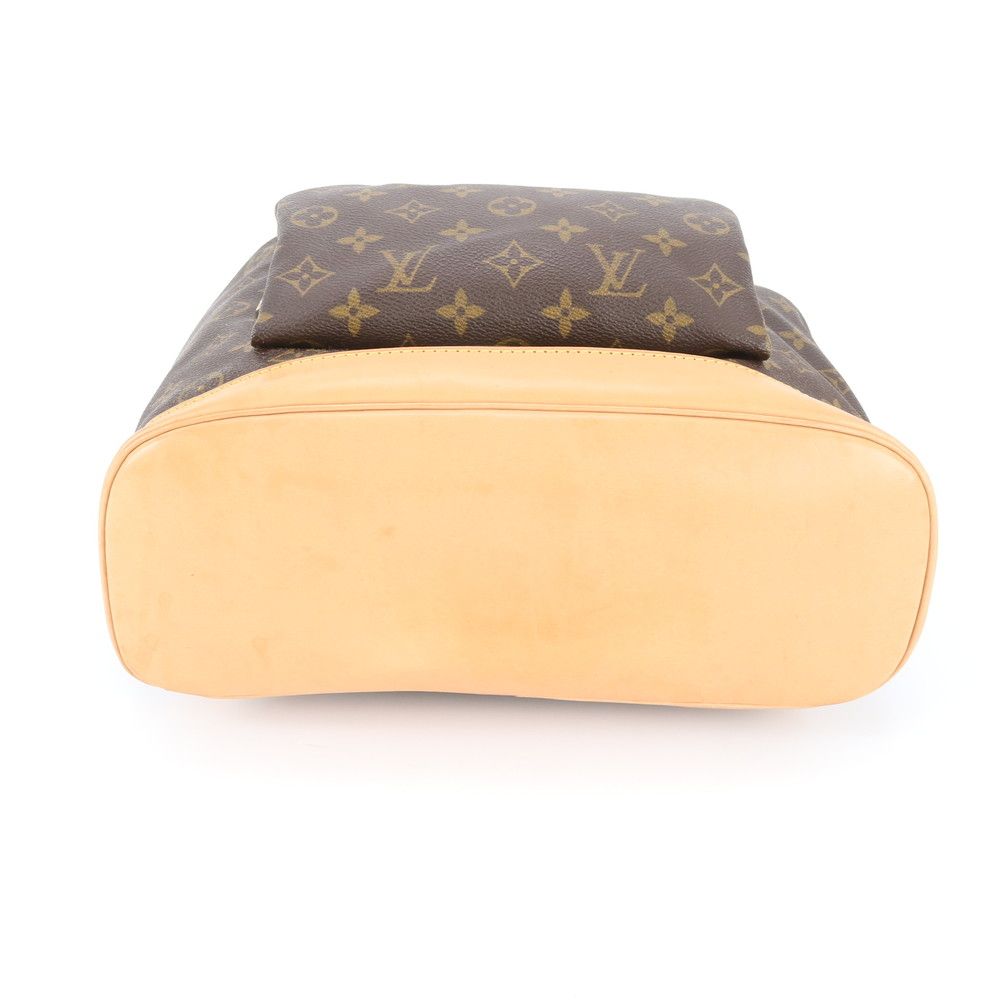 Louis Vuitton Monogram Montsouris GM Leather Backpack — view 5