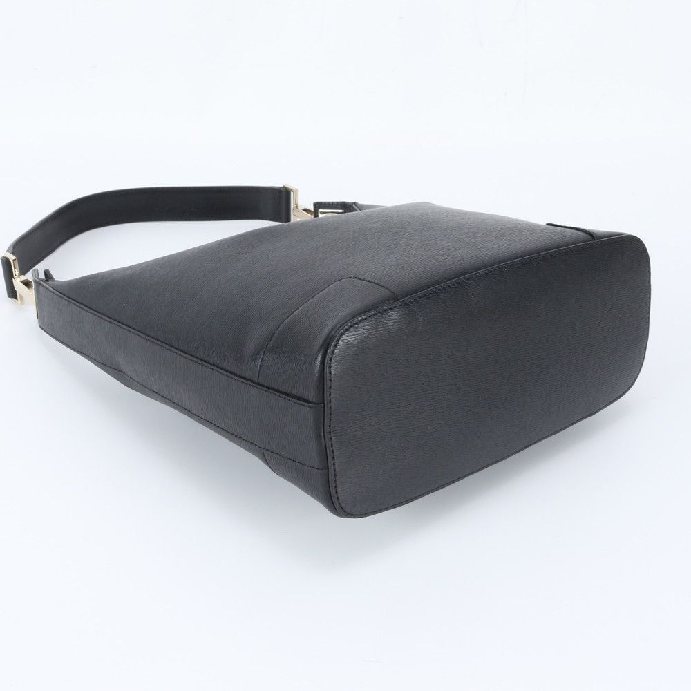 Gucci Leather Shoulder Bag Hand Black — view 5
