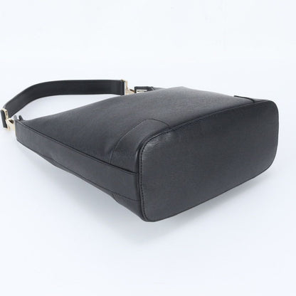 Gucci Leather Shoulder Bag Hand Black — view 5