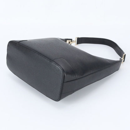 Gucci Leather Shoulder Bag Hand Black — view 4