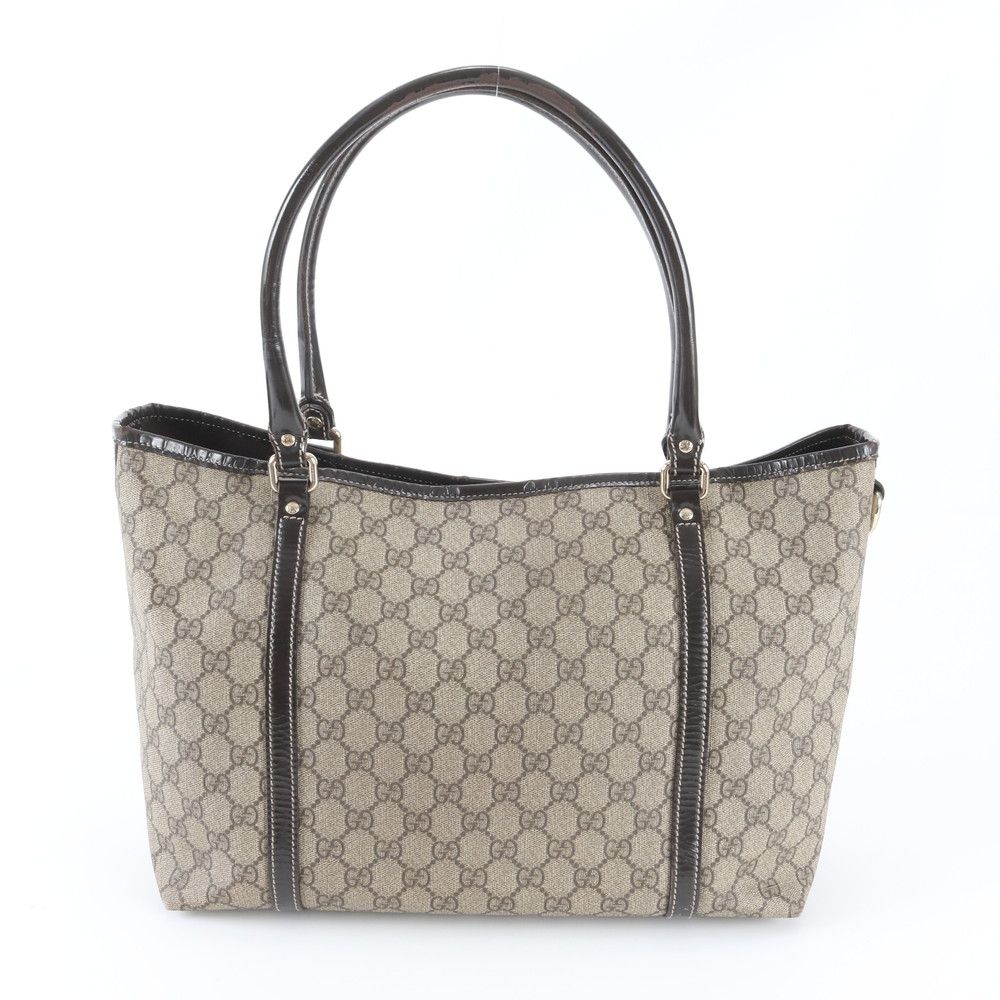 Gucci GG Supreme Leather Tote Shoulder Hand — view 3