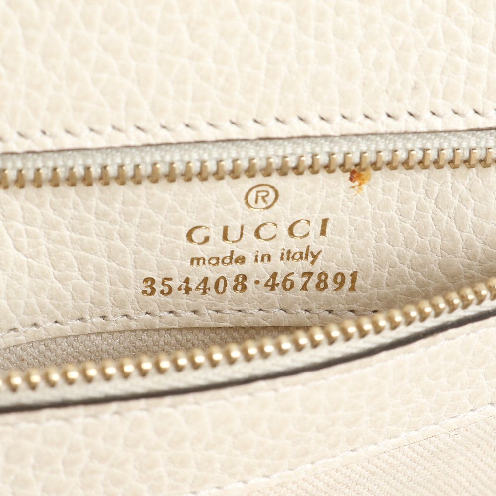 Gucci Swing Leather Tote Shoulder Hand — view 8