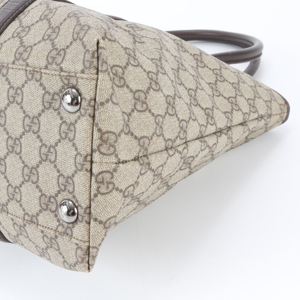 Gucci GG Supreme Leather Tote Shoulder Business Document — view 4