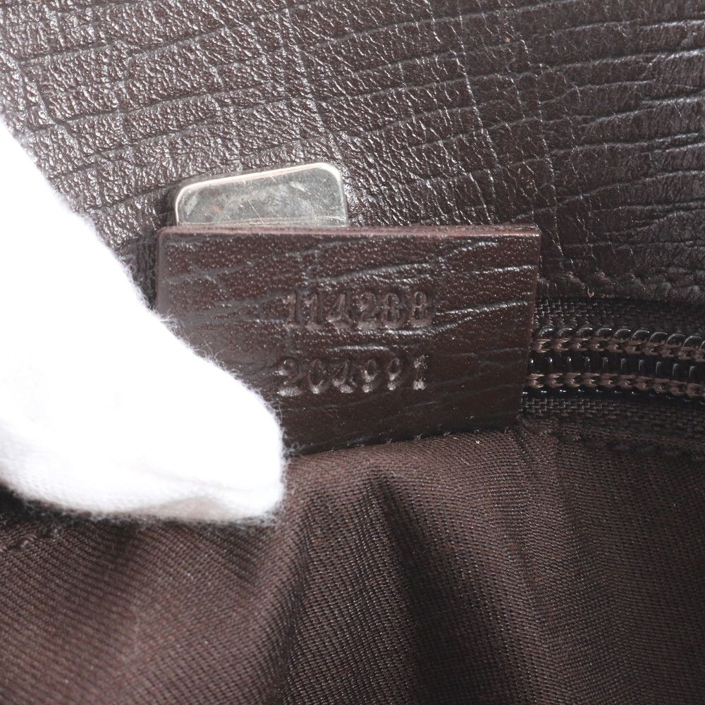 Gucci GG Supreme Leather Tote Shoulder Business Document — view 9
