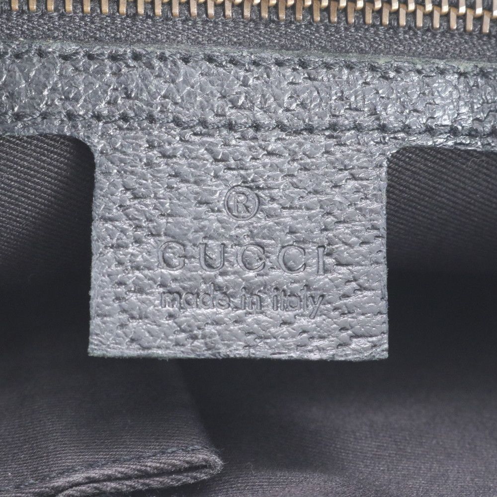 Gucci GG Canvas Studs Leather Shoulder Bag Crossbody Black — view 8