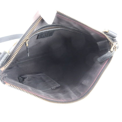 Gucci GG Canvas Studs Leather Shoulder Bag Crossbody Black — view 7