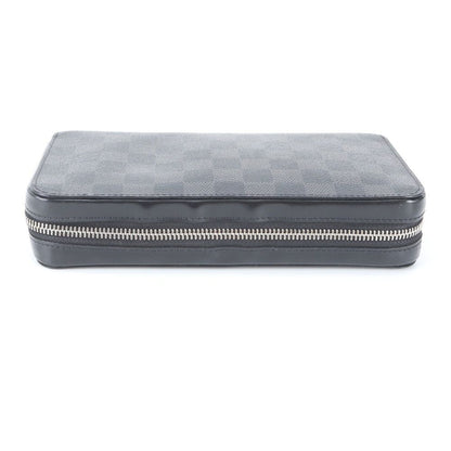 Louis Vuitton Damier Graphite Zippy XL Second Wallet Zip Around Rbm Handbag — view 5