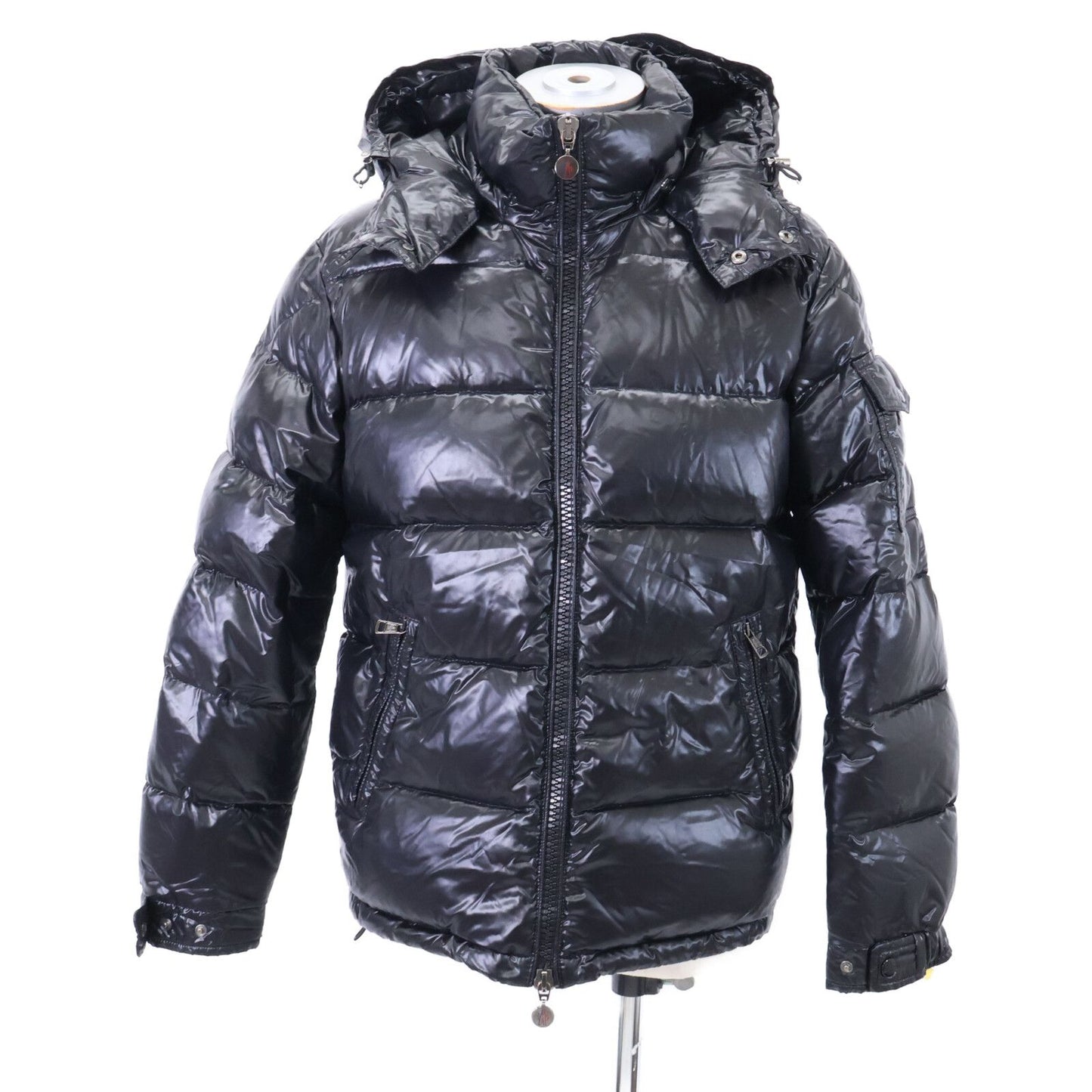 Moncler Maya Hooded Down Jacket — view 3