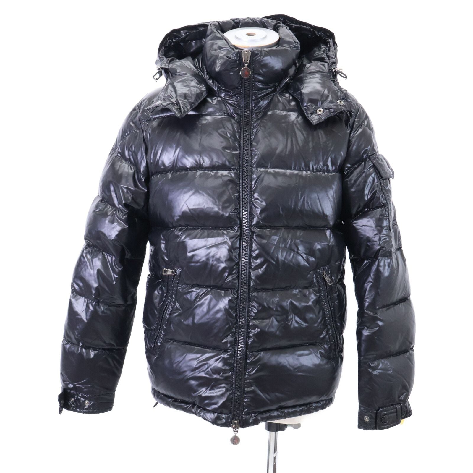 Moncler Maya Hooded Down Jacket — view 3