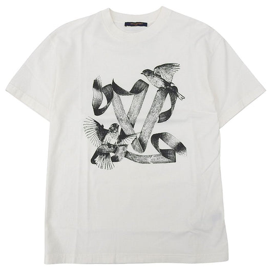 Louis Vuitton Print T-Shirt Top White S