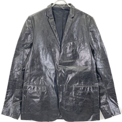 Dior Homme Black Chris Van Assche Era Leather Jacket 52