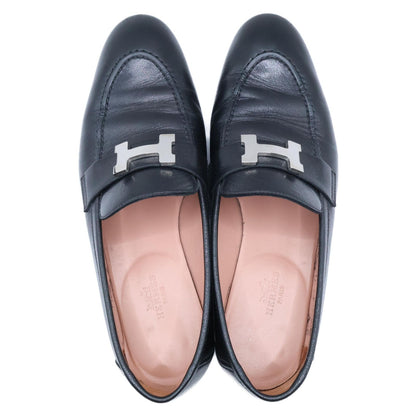 Hermes Moccasins Paris Chevre Leather Loafers — view 5