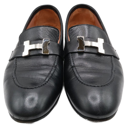Hermes Moccasins Paris Chevre Leather Loafers — view 2
