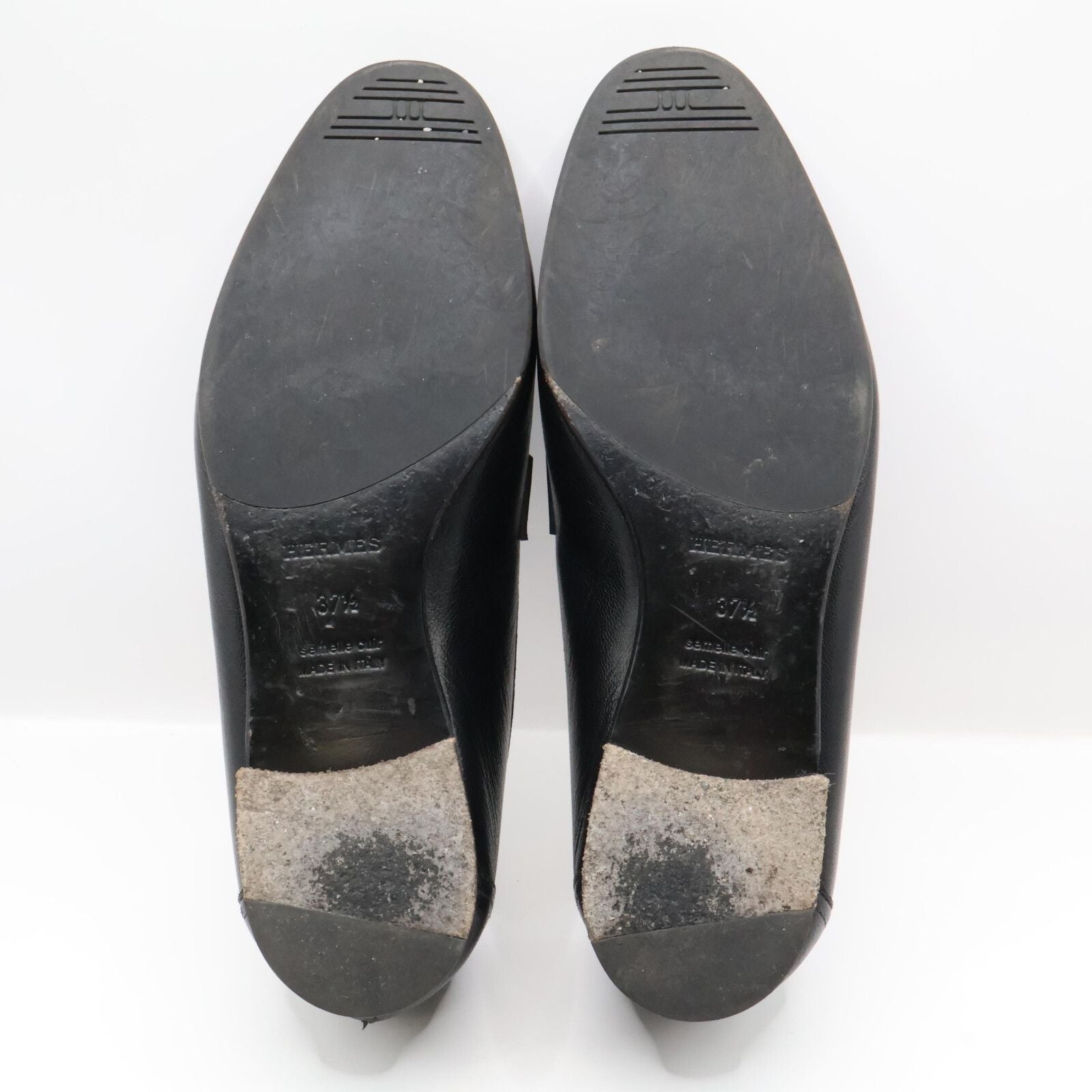 Hermes Moccasins Paris Chevre Leather Loafers — view 6