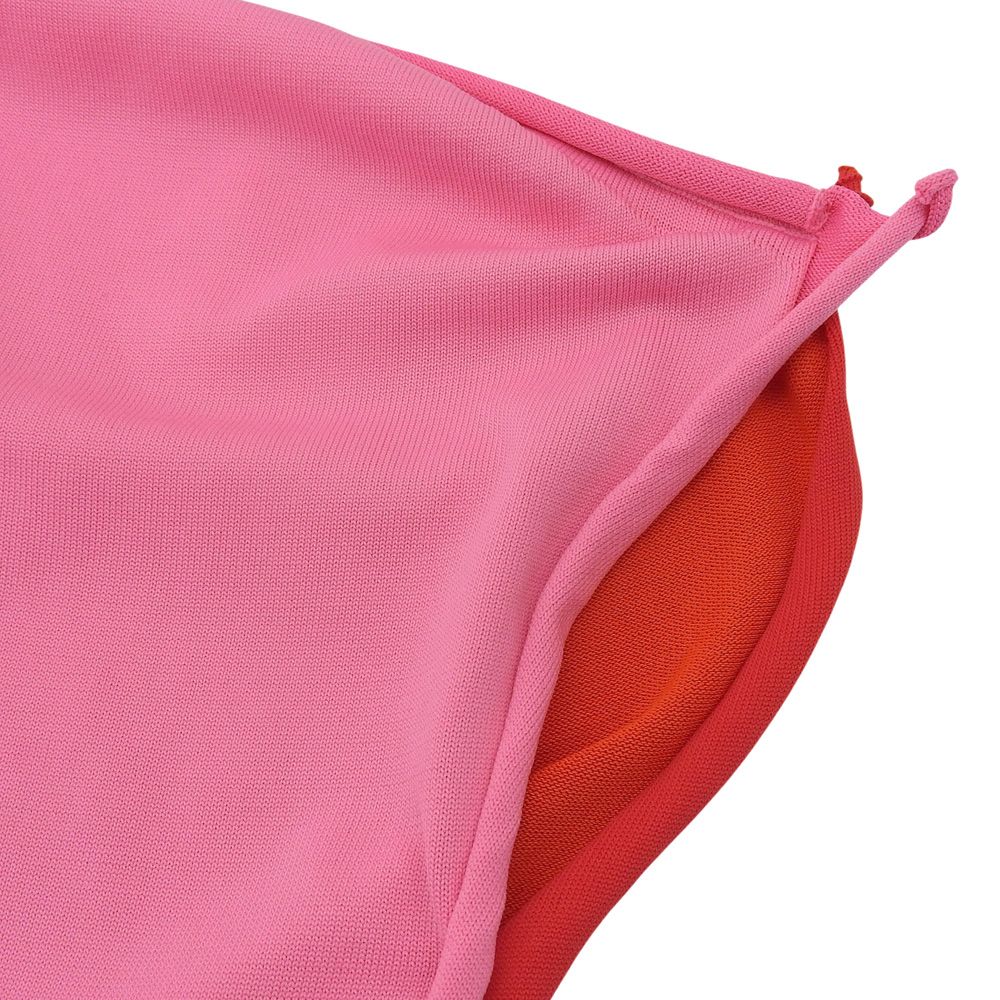 Bottega Veneta Viscose Drop Top Dress Top Bicolor Top Pink Red XS — view 6