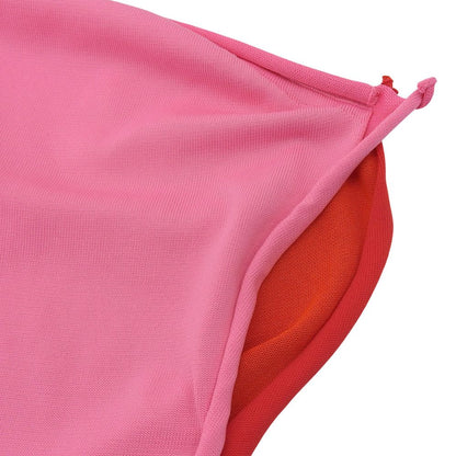 Bottega Veneta Viscose Drop Top Dress Top Bicolor Top Pink Red XS — view 6