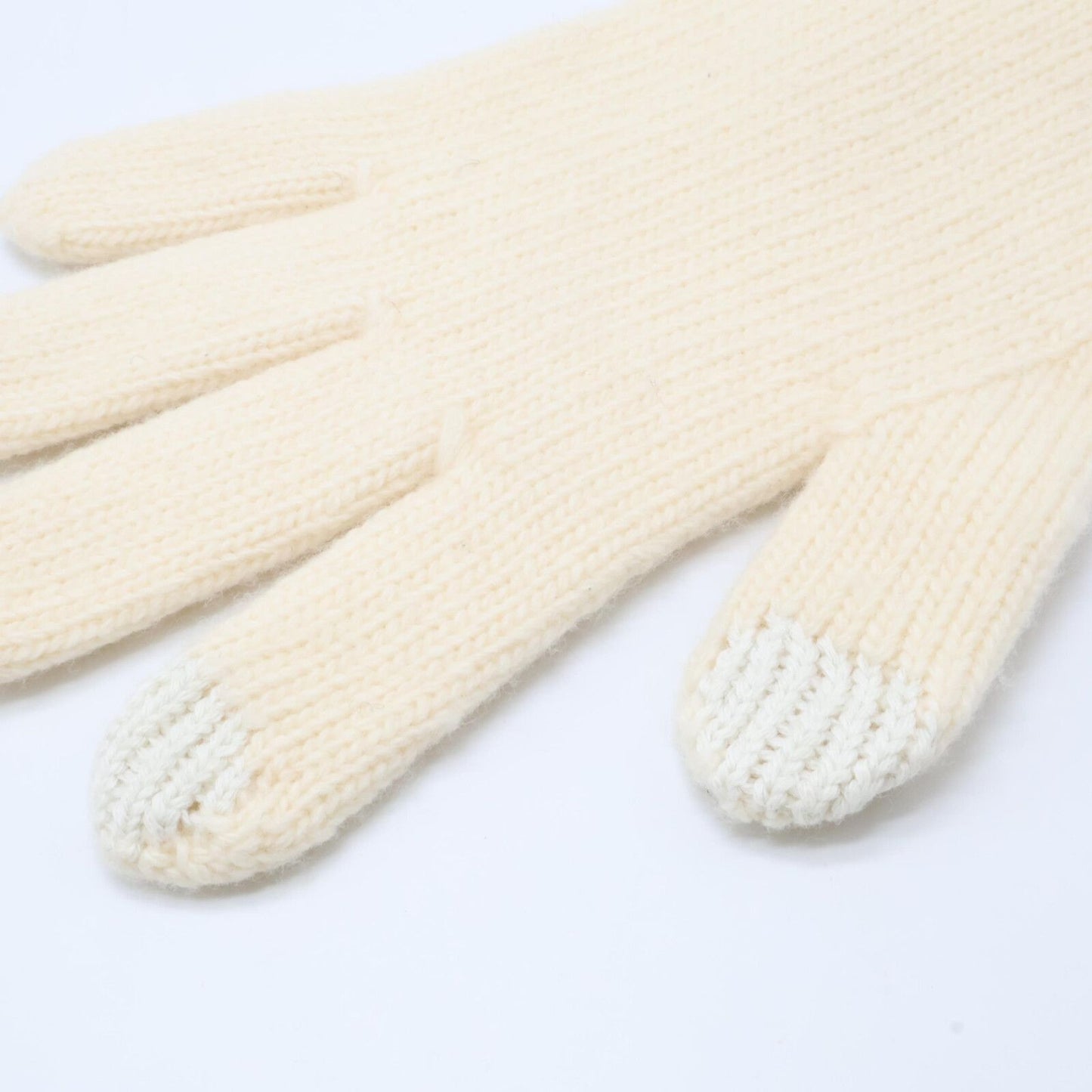 Fendi Logo Wool S Gloves — view 9
