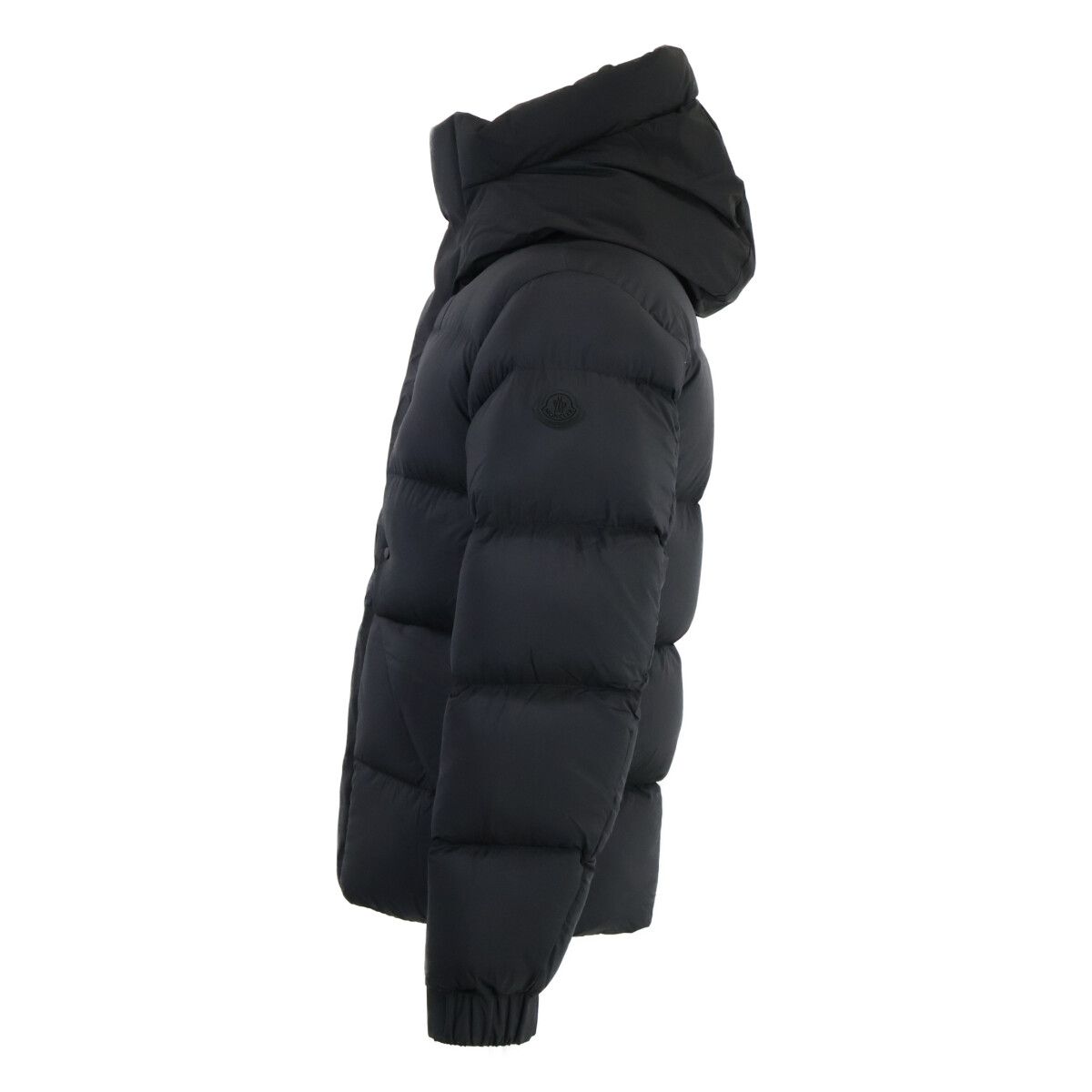 Moncler Madeira Embossed Logo Hoodie Down — view 2