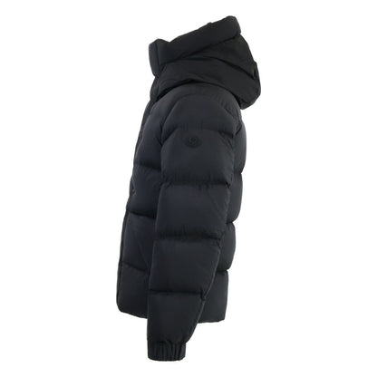 Moncler Madeira Embossed Logo Hoodie Down — view 2
