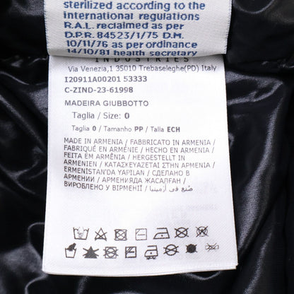 Moncler Madeira Embossed Logo Hoodie Down — view 6