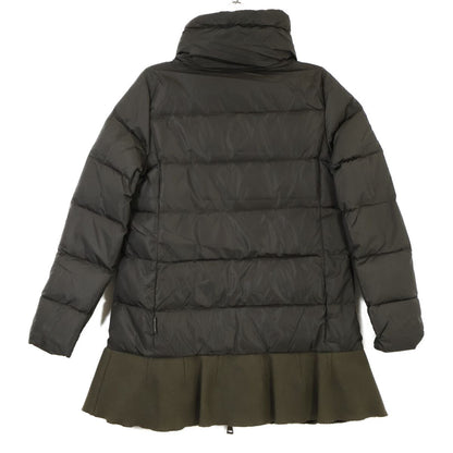Moncler Viburnum Hem Ruffle Down Jacket — view 2