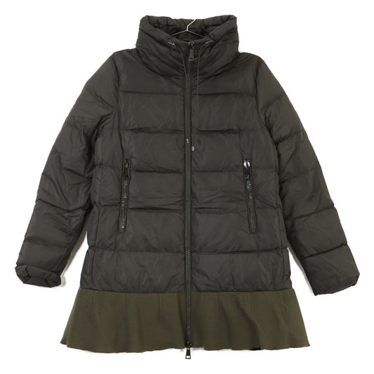 Moncler Viburnum Hem Ruffle Down Jacket