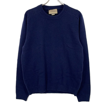 Gucci Navy Patch Knit Sweater
