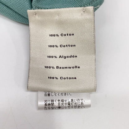 Hermes Light Blue Embroidery Short Sleeve T-Shirt XS — view 4