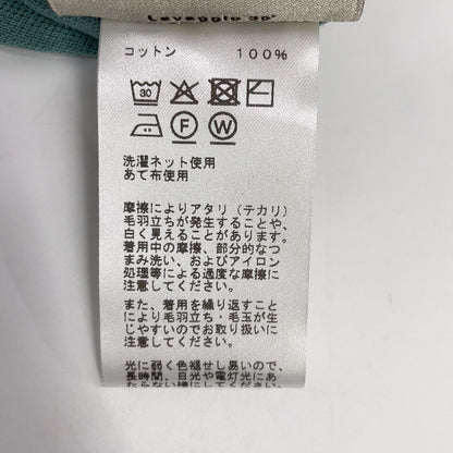 Hermes Light Blue Embroidery Short Sleeve T-Shirt XS — view 5