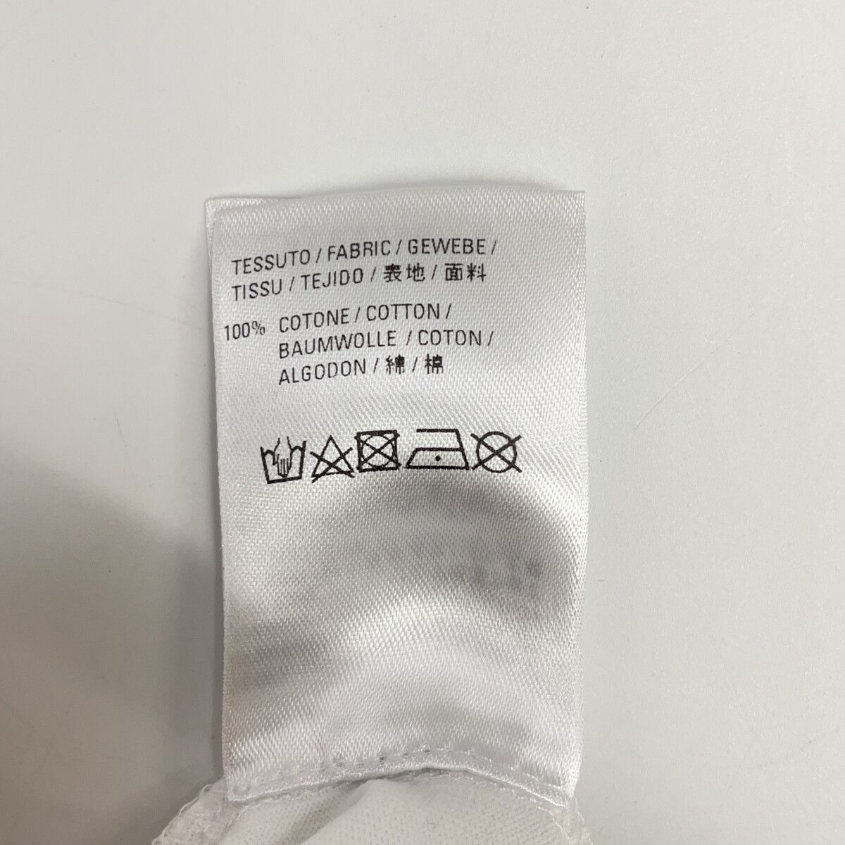 Balenciaga White Shifted T-Shirt — view 6