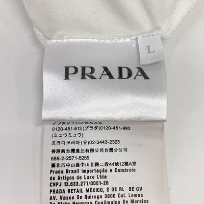 Prada 710 White Pocket Logo Polo — view 4