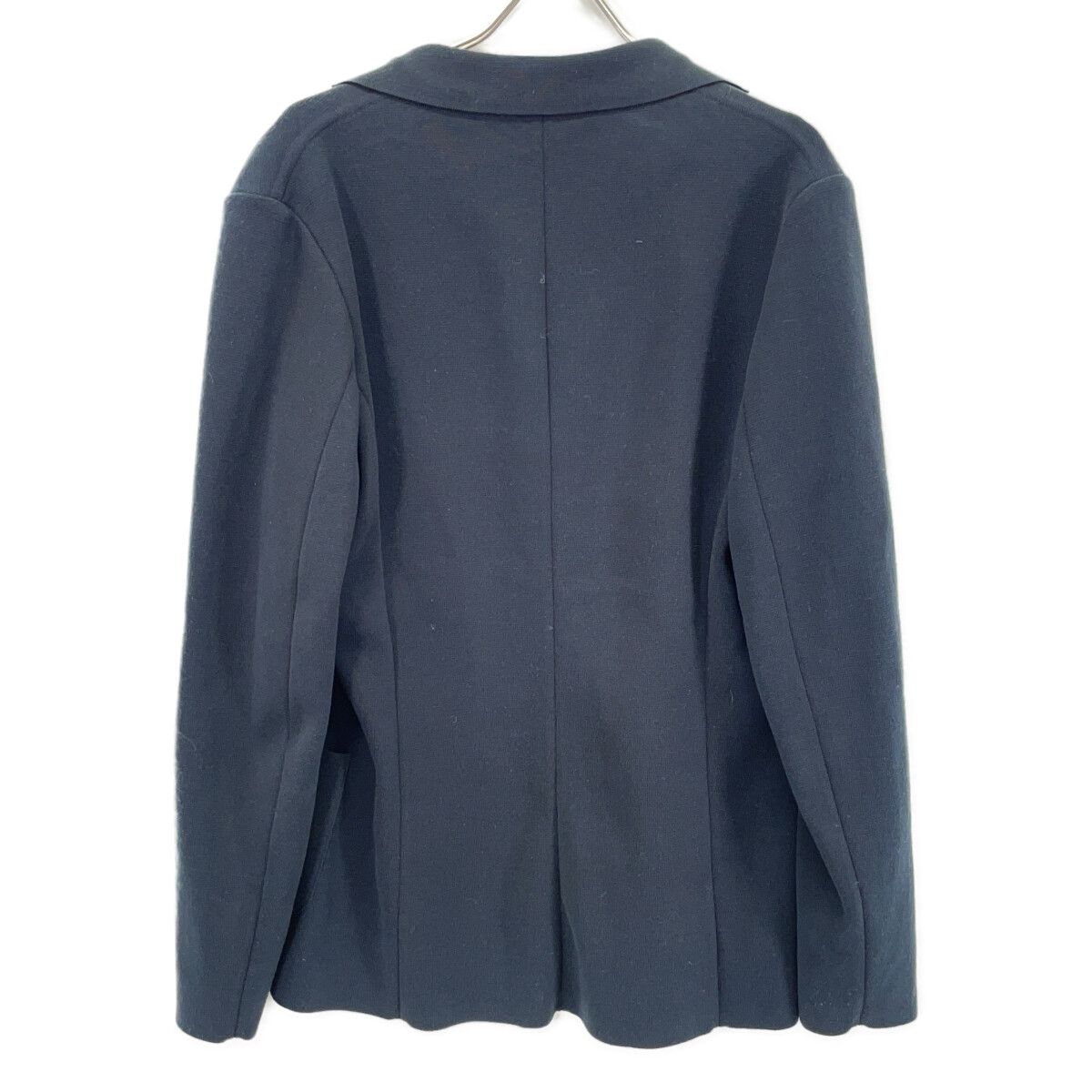 Louis Vuitton Black LV Logo Knit Tailored Jacket — view 5