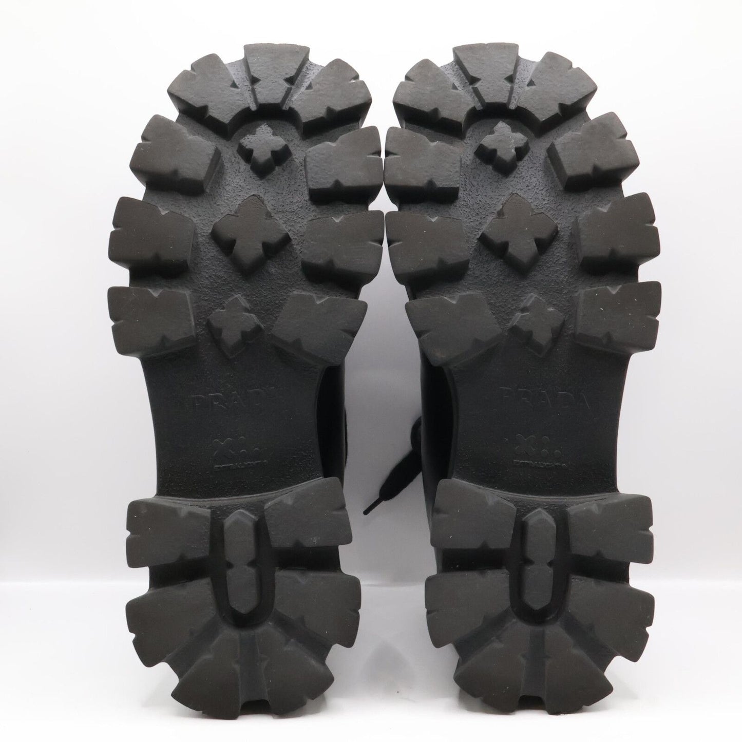 Prada Monolith Platform Derby Shoes — view 7