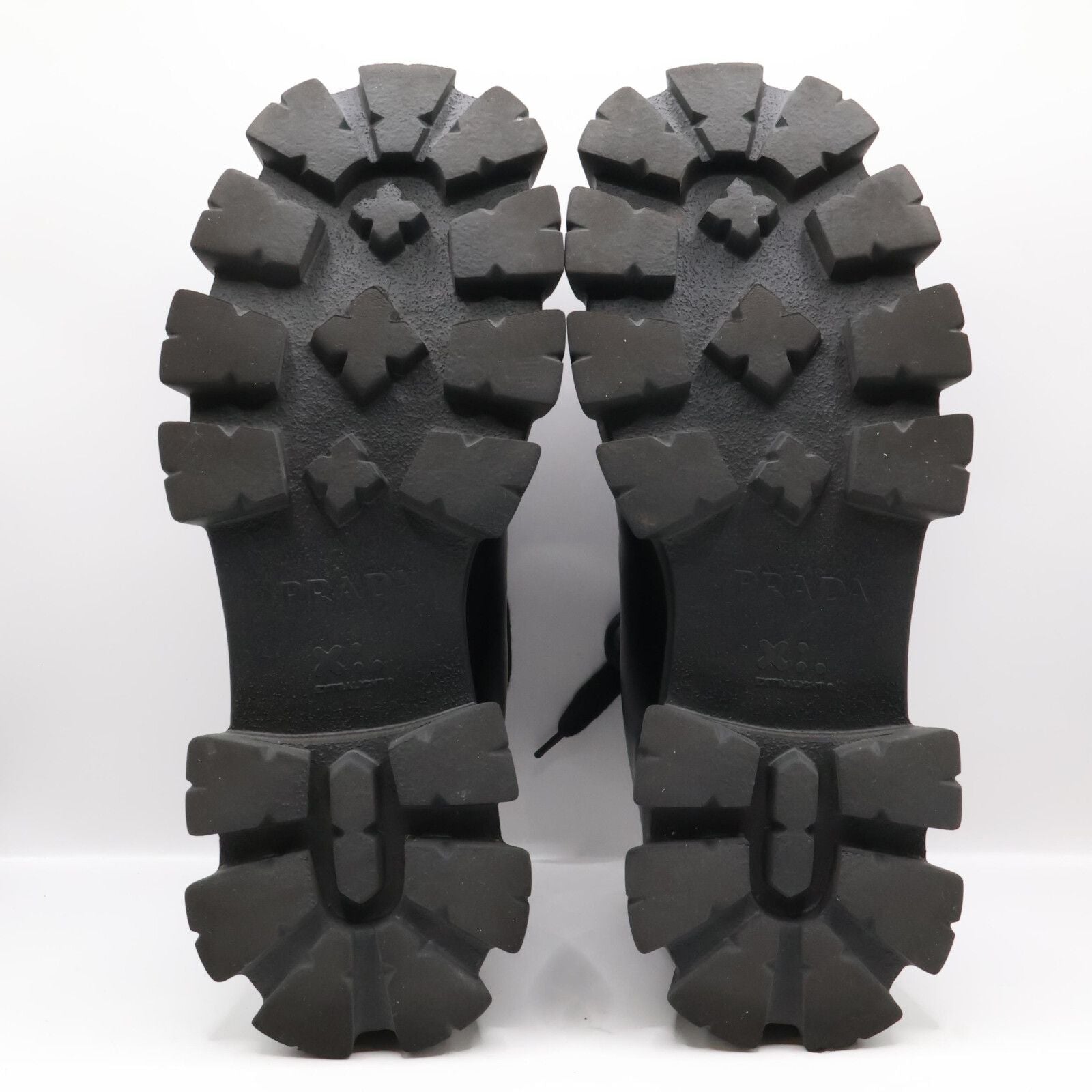 Prada Monolith Platform Derby Shoes — view 7