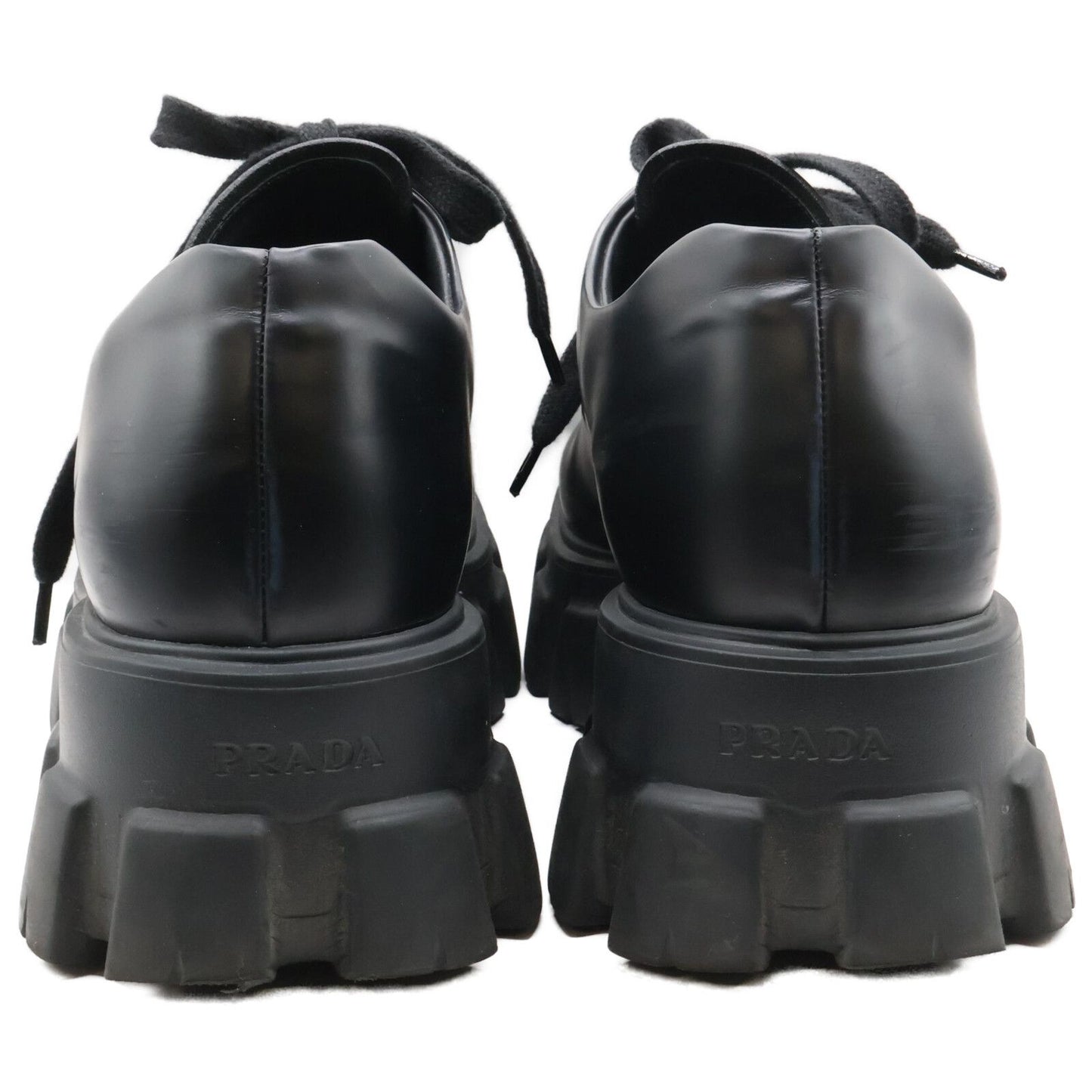 Prada Monolith Platform Derby Shoes — view 5