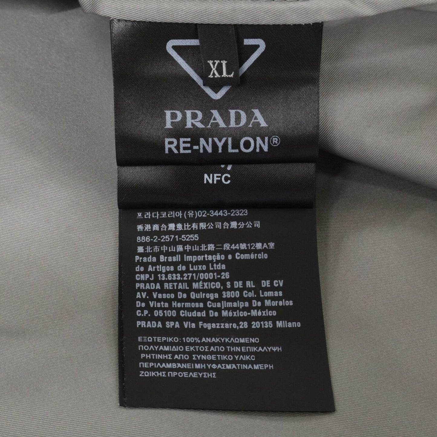 Prada Re-Nylon Short Sleeve Shirt with XL — view 7