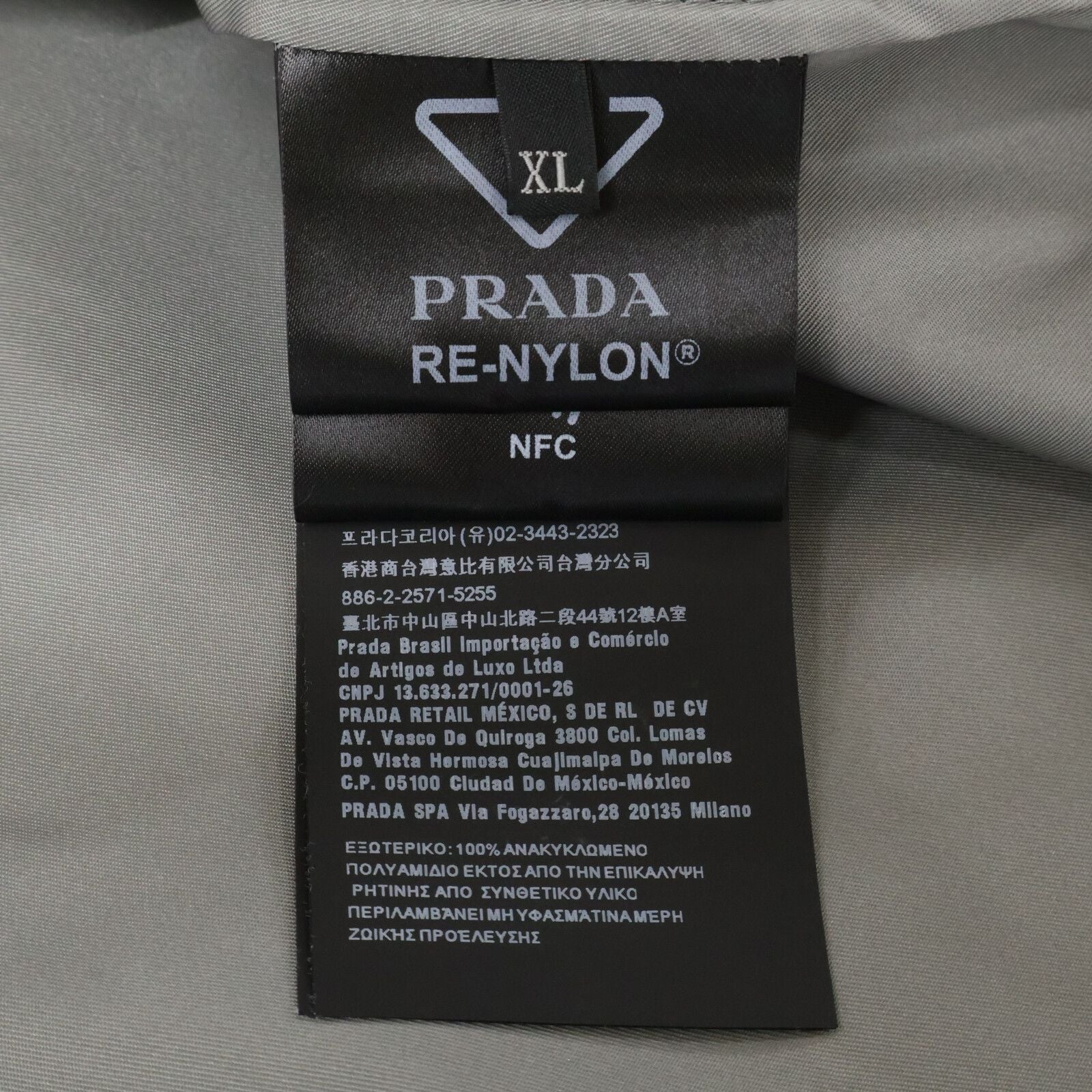 Prada Re-Nylon Short Sleeve Shirt with XL — view 7