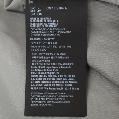 Prada Re-Nylon Short Sleeve Shirt with XL — view 9