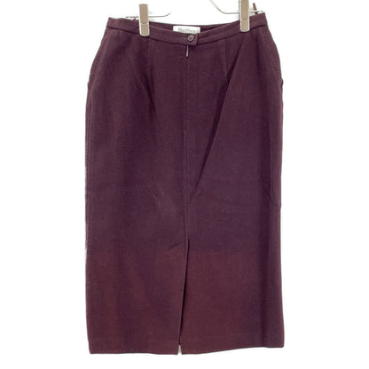 Max Mara Angora Wine Red White Tag Set 42 — view 2