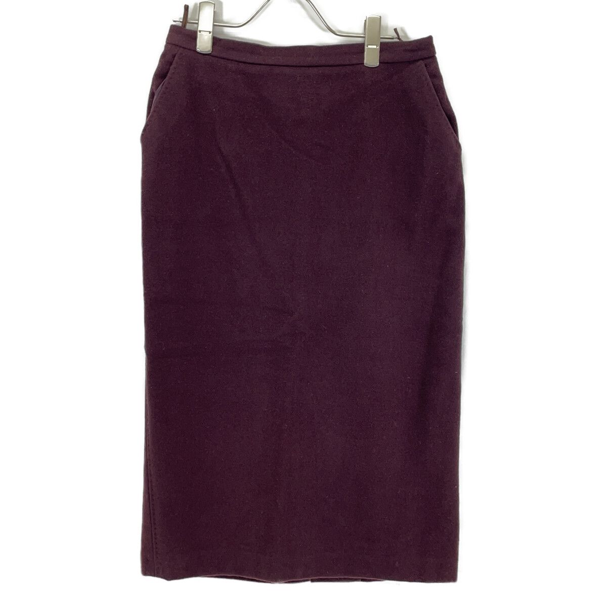 Max Mara Angora Wine Red White Tag Set 42 — view 3