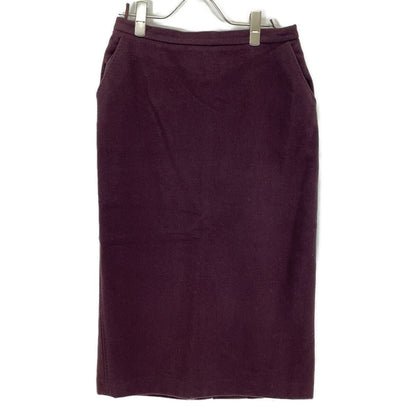 Max Mara Angora Wine Red White Tag Set 42 — view 3