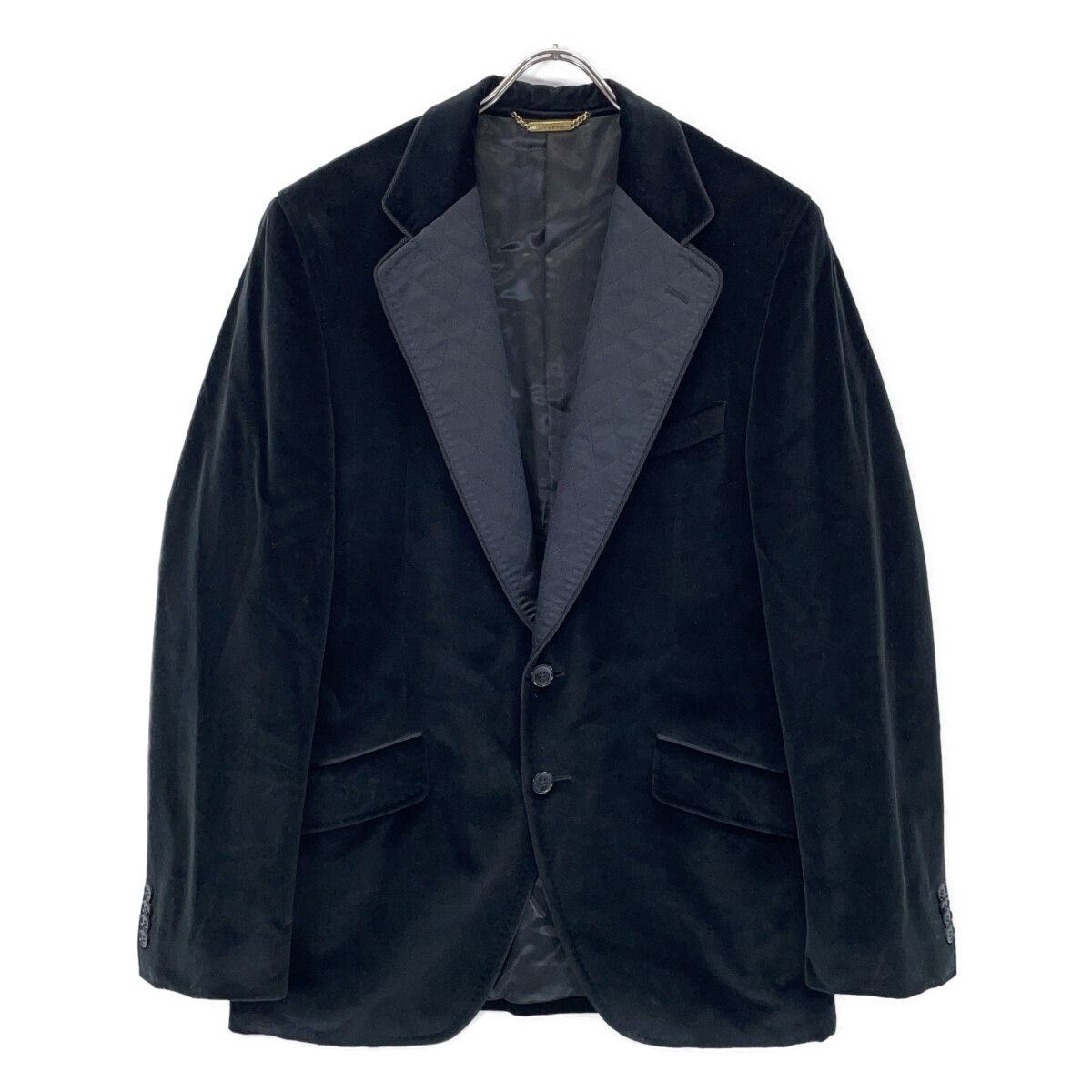 Dolce & Gabbana Black Velour Terre Jacket